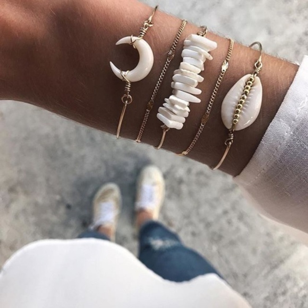 3/$30 💛 6pc Vintage Vibes Bracelet
